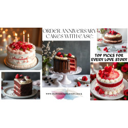Order Anniversary Cakes with Ease: Top Picks for Every Love Story